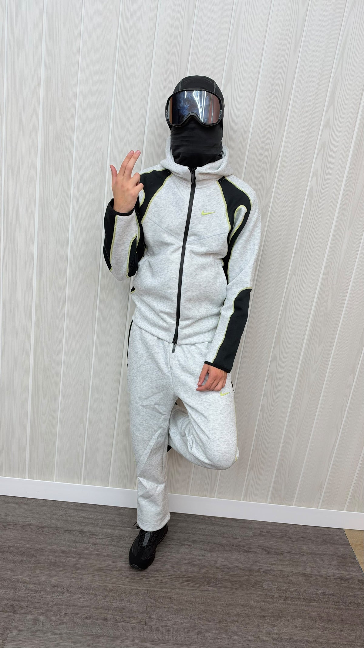 NIKE TECH NOCTA WHITE & BLACK