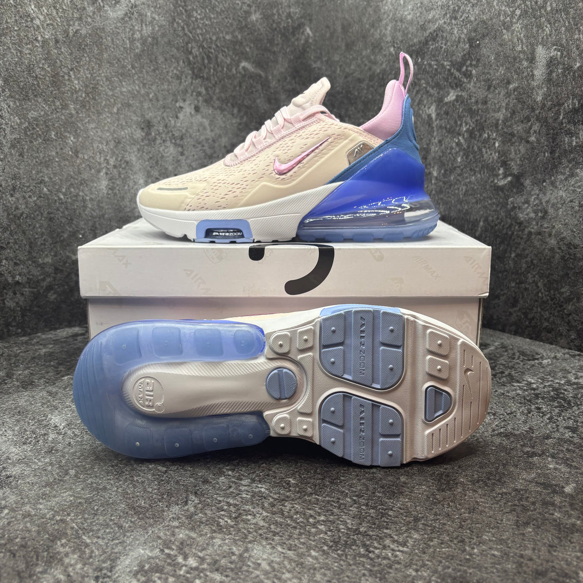 NIKE AIR MAX 270 PINK & BLUE