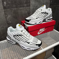 NIKE TUNED WHITE & BLACK