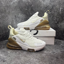 NIKE AIR MAX 270 WHITE & GOLD