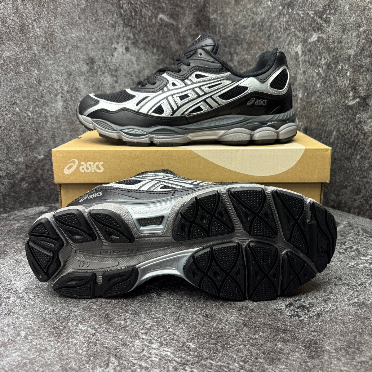 ASICS GEL NYC BLACK & SILVER