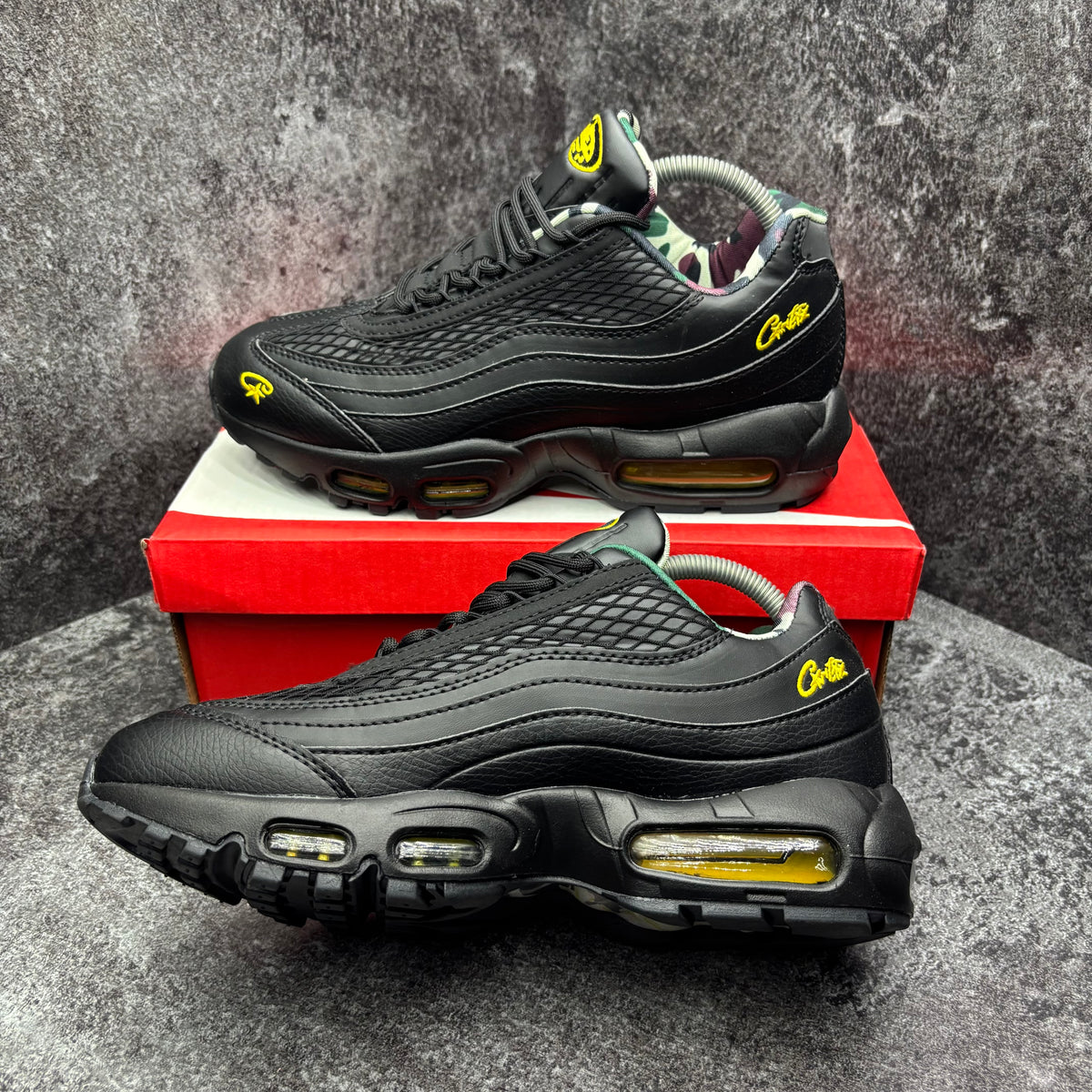 NIKE AIR MAX 95 CORTEIZ BLACK & YELLOW