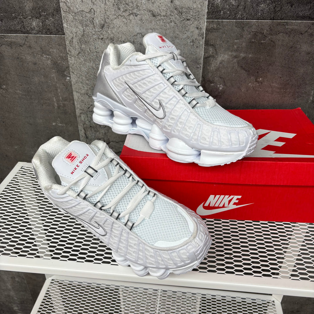 “NIKE SHOX TL ALL WHITE⚪️”