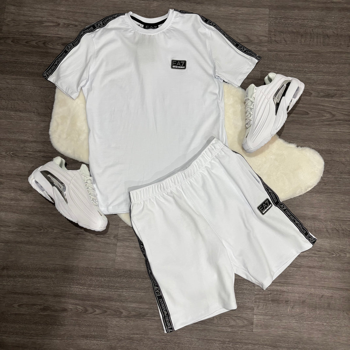 Conjunto EA7 Blanco 2026