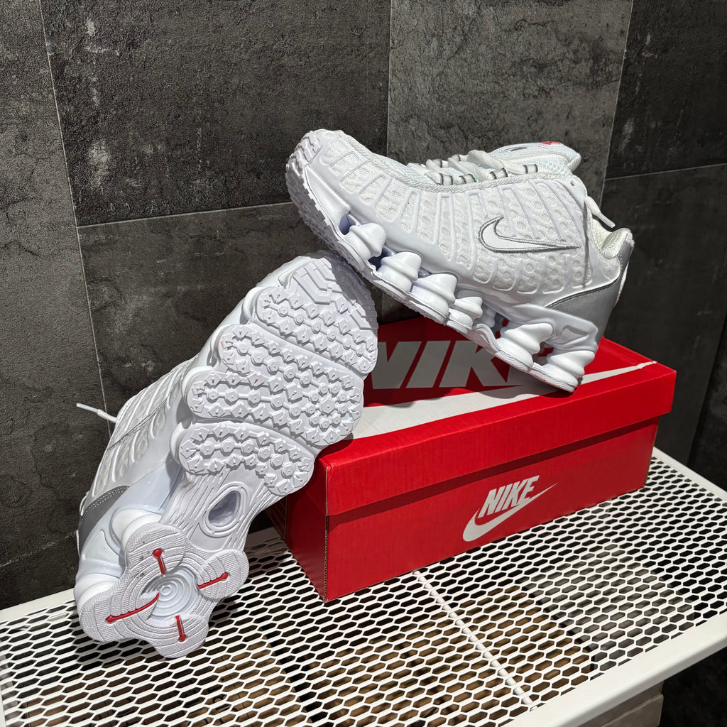 “NIKE SHOX TL ALL WHITE⚪️”
