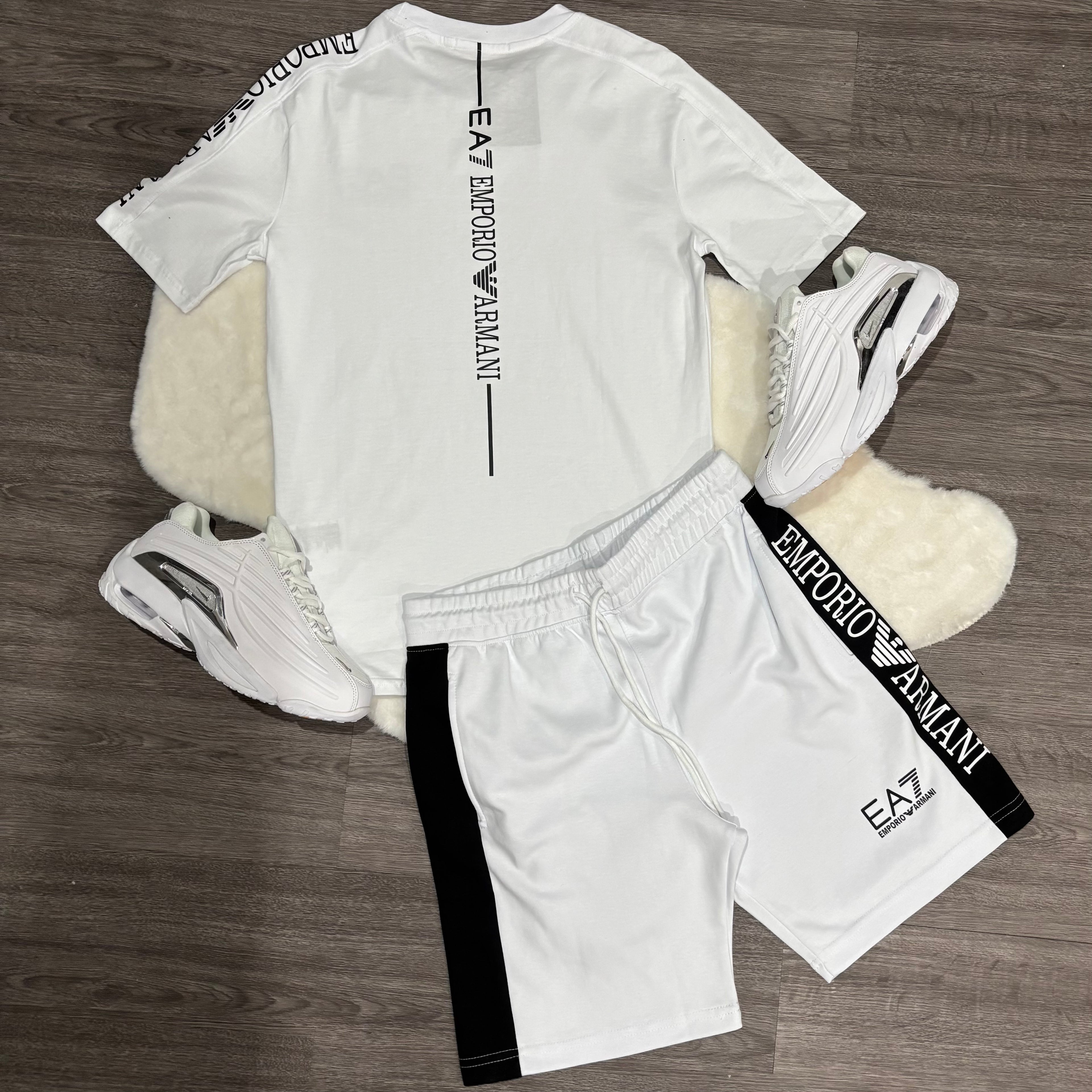 Conjunto EA7 Blanco 2026