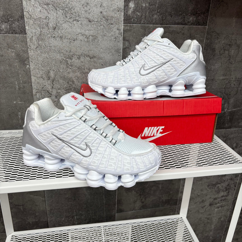 “NIKE SHOX TL ALL WHITE⚪️”