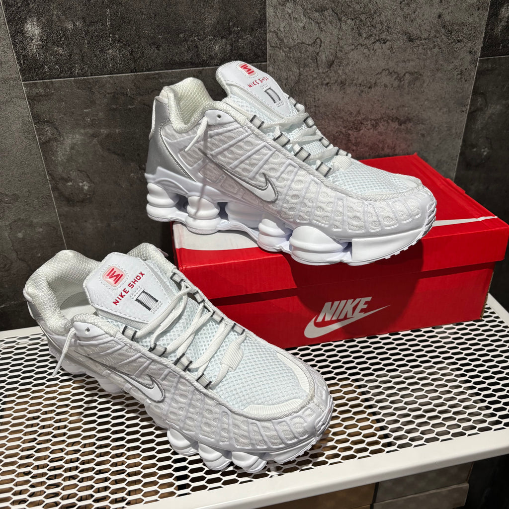 “NIKE SHOX TL ALL WHITE⚪️”
