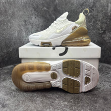 NIKE AIR MAX 270 WHITE & GOLD