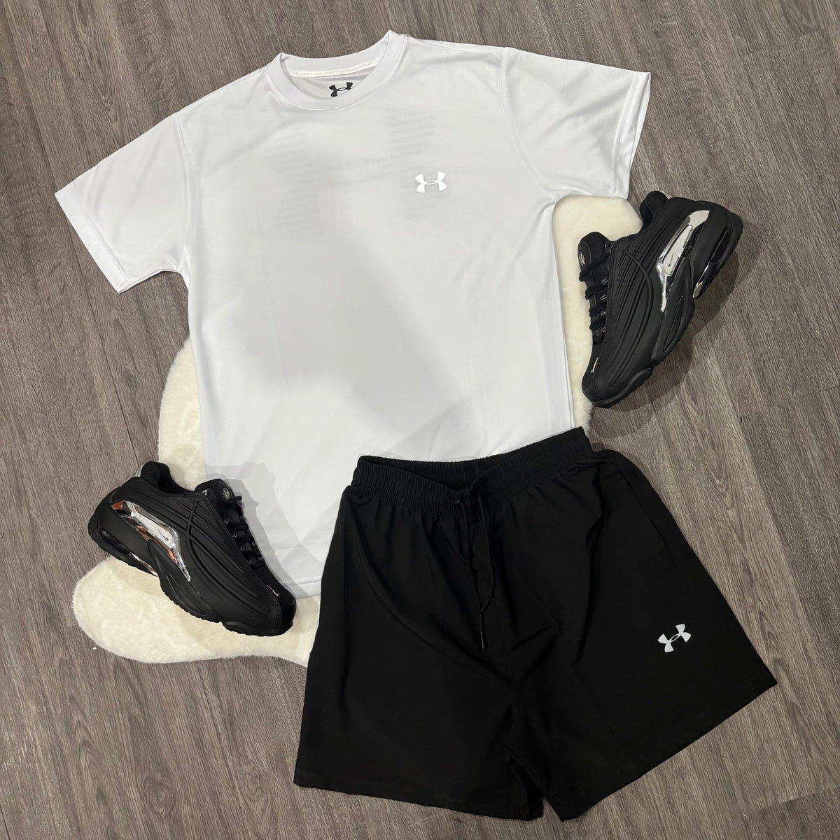 Under Armour White & Black