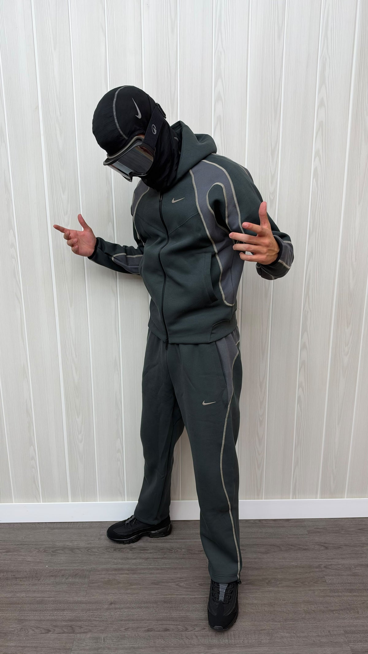 NIKE TECH NOCTA BLACK & GREY