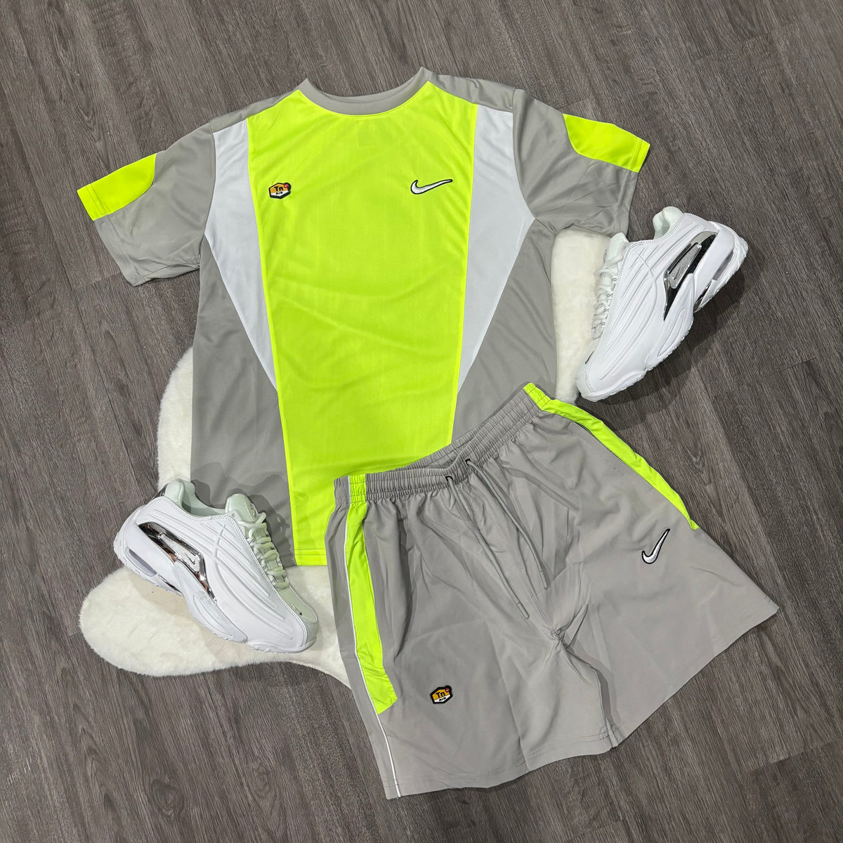 Nike TN Grey & Green