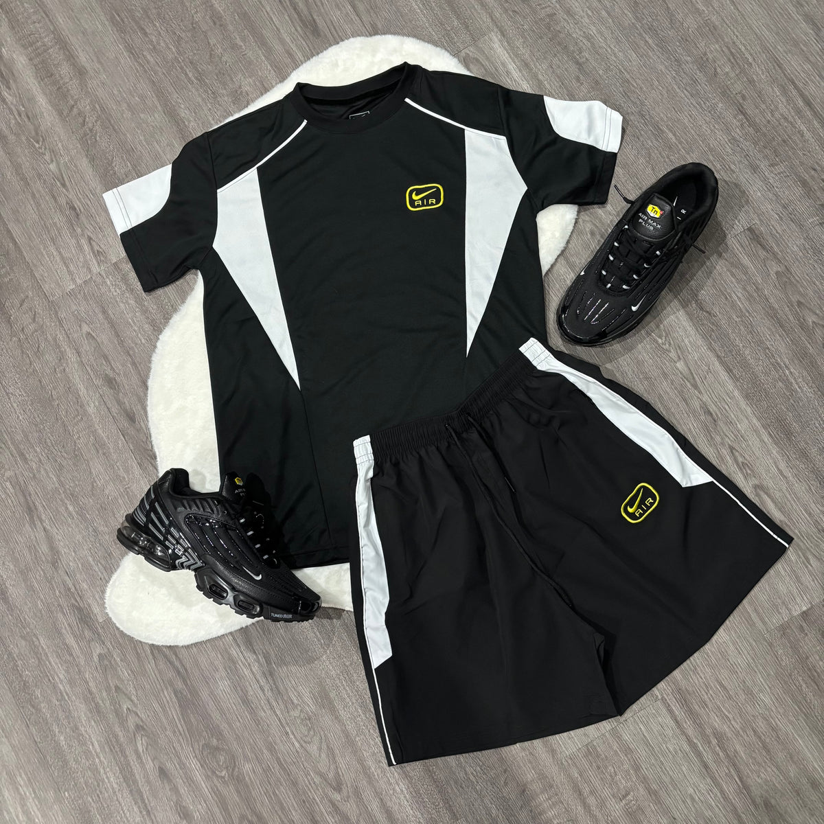 Nike Air Black & Yellow
