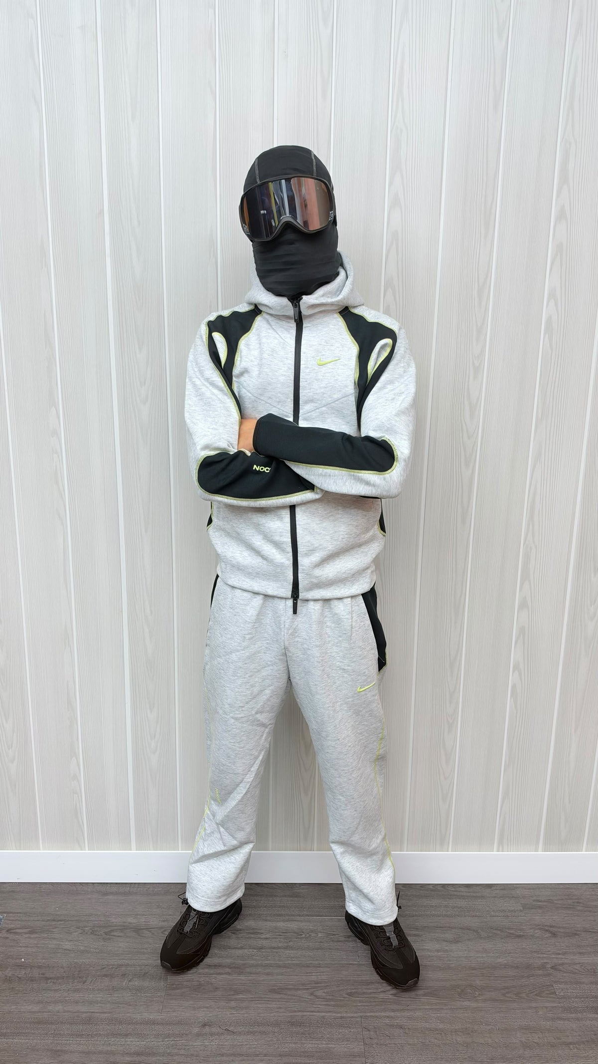 NIKE TECH NOCTA WHITE & BLACK