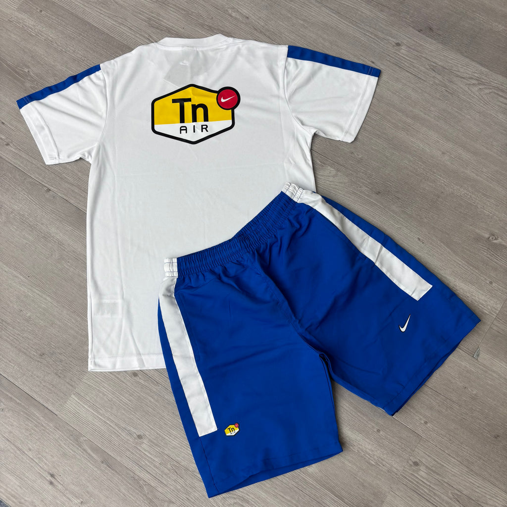 NIKE TN WHITE & BLUE