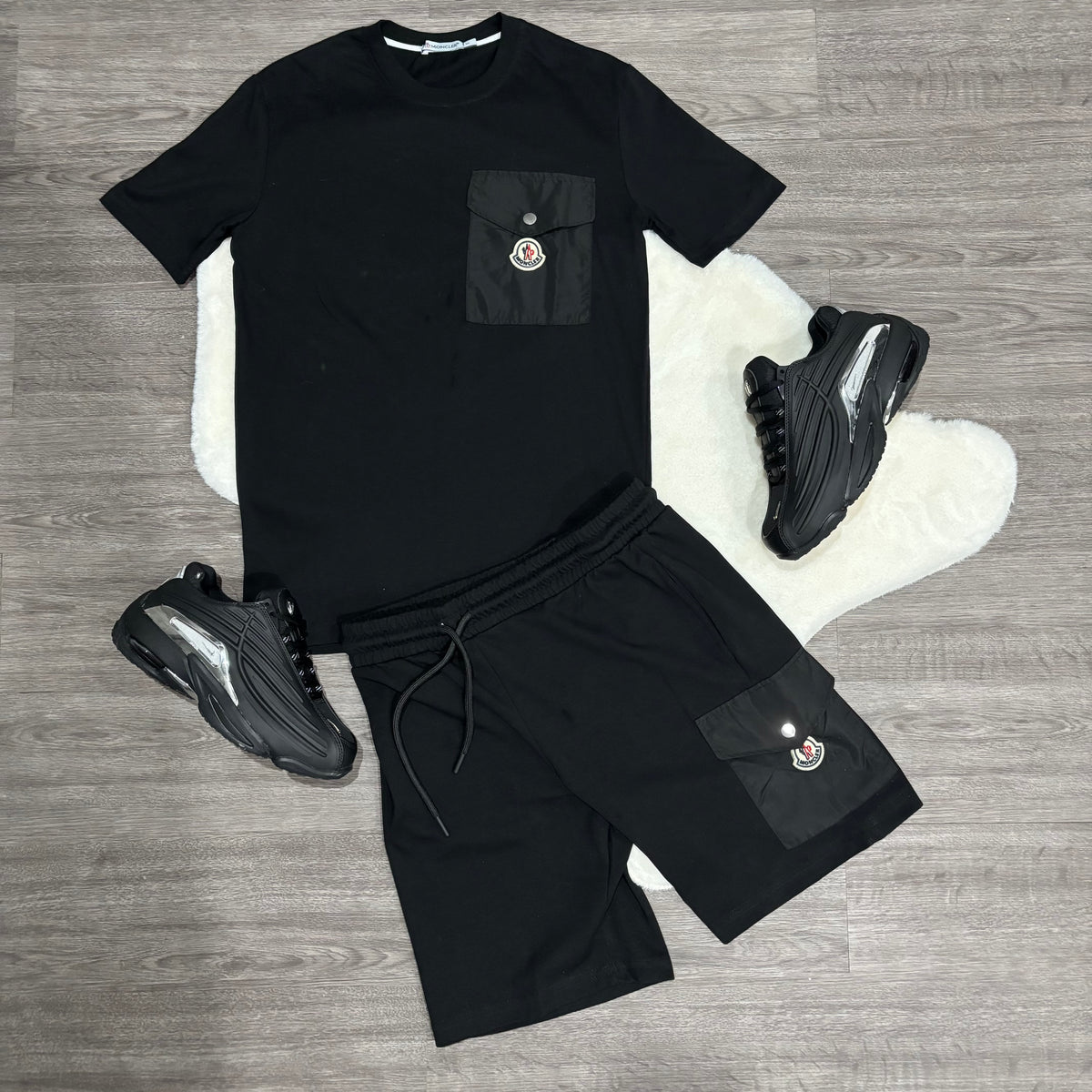 Conjunto Moncler Negro 2026