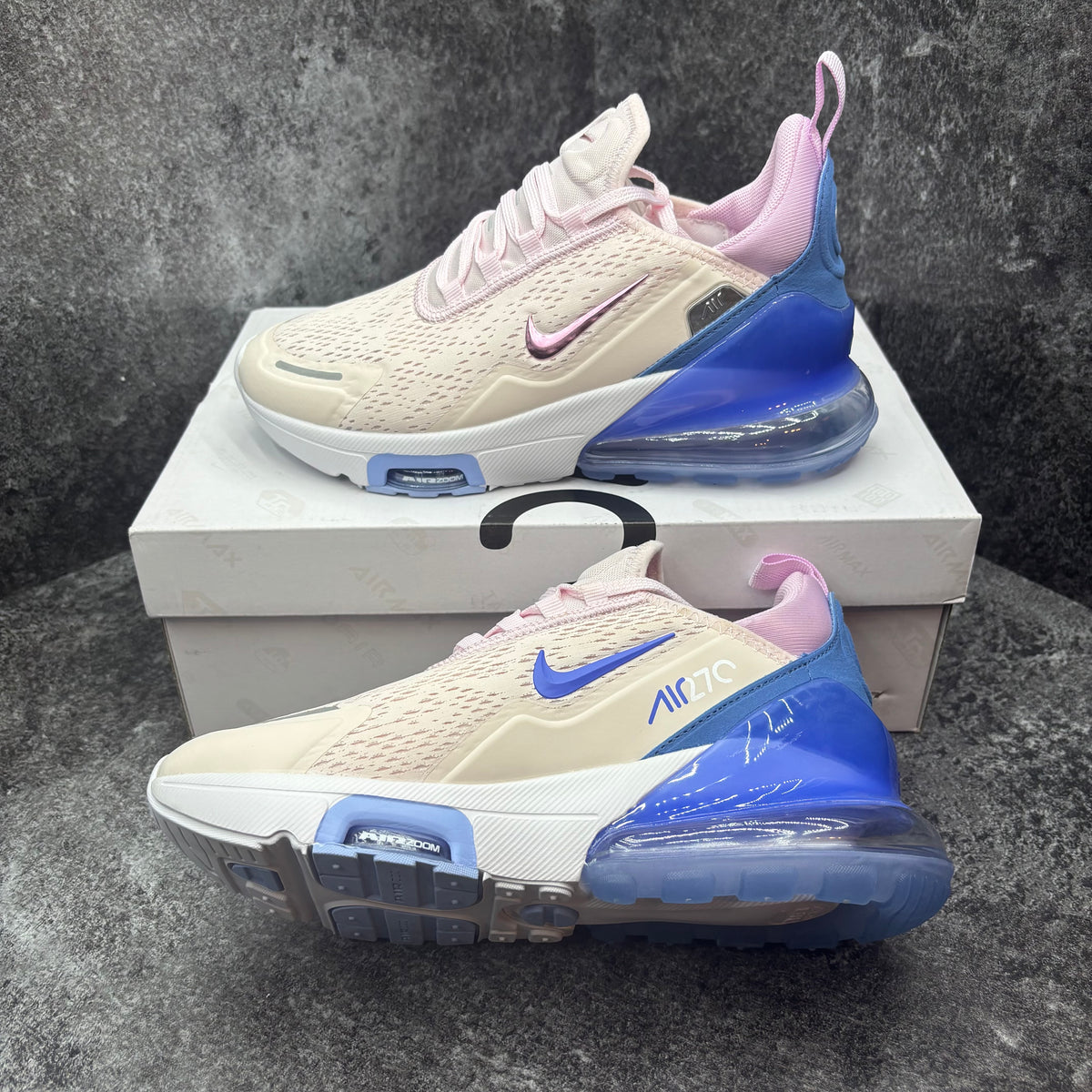 NIKE AIR MAX 270 PINK & BLUE