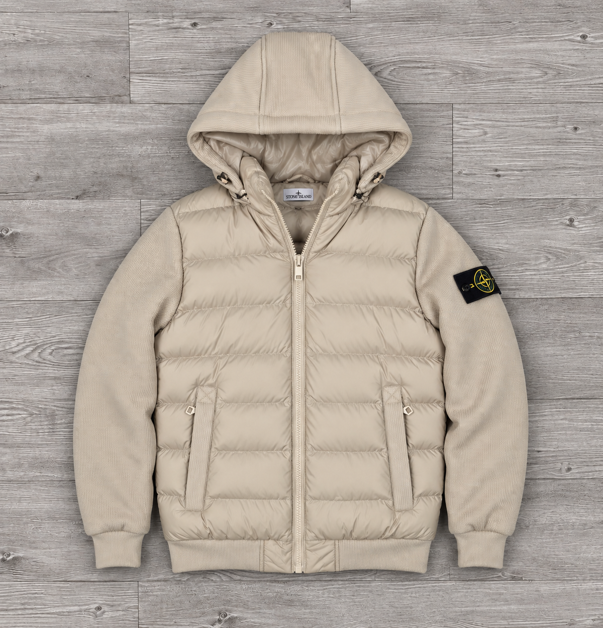 CHAQUETA STONE ISLAND BEIGE