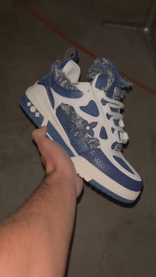 LOUIS VUITTON SKATE SWAROVSKI BLUE & WHITE