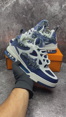 LOUIS VUITTON SKATE SWAROVSKI BLUE & WHITE