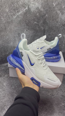 NIKE AIR MAX 270 WHITE & BLUE