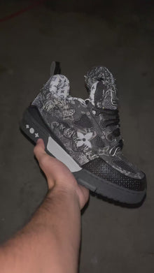 LOUIS VUITTON SKATE SWAROVSKI BLACK & SILVER